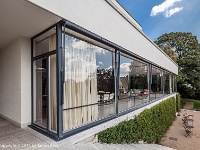 The Tugendhat House - completed in 1930  Mid level living area